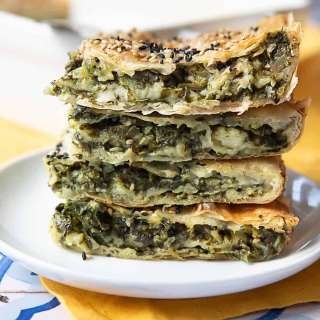 Spinach Feta Borek