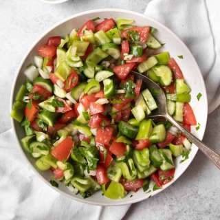 How to Make Çoban Salatası (Turkish Shepherd’s Salad)