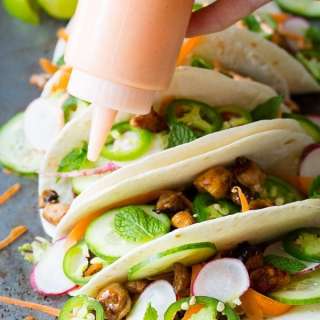 Vietnamese Banh Mi Street Tacos