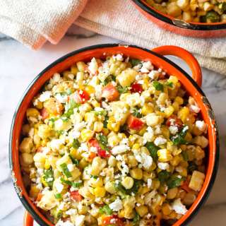 Grilled Mexican Street Corn Salad