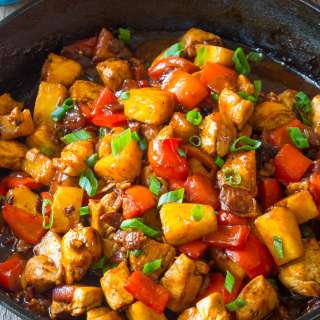 Hawaiian Chicken Skillet Recipe