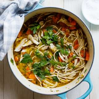 Easy chicken noodle soup