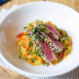 Roasted Spaghetti Squash Lo Mein