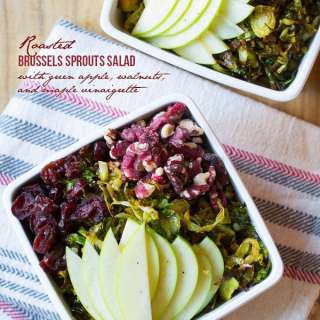 Roasted Brussels Sprouts Salad