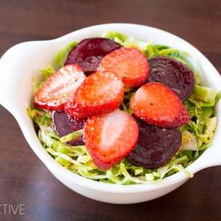 Strawberry Beet Salad with Balsamic Vinaigrette