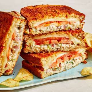 Air Fryer Tuna Melt