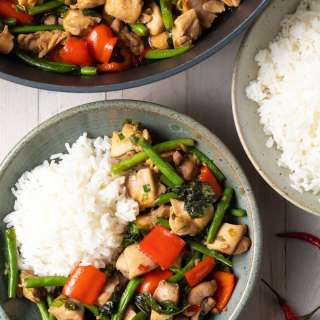 Spicy Thai Basil Chicken Recipe (Pad Krapow Gai)