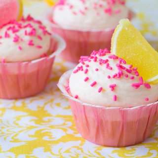 Pink Lemonade Cupcakes