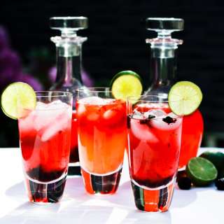 Berry Nimbu Pani (Indian Strawberry Lemonade Recipe)