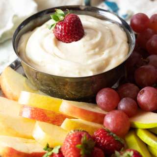 Retro Cream Cheese Fruit Dip