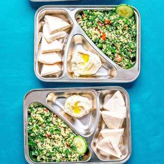 Mediterranean Meal Prep Lunch Boxes (30 Minute Meal Prep)