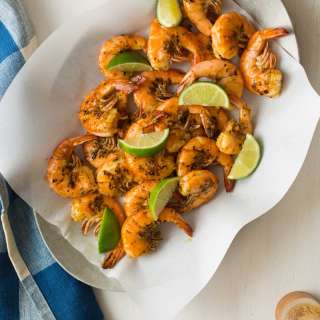 Grilled Peel and Eat Shrimp