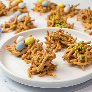 Haystack Cookies Recipe (Birds Nest Cookies)
