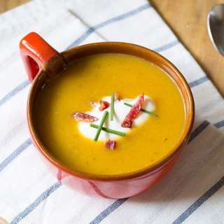 Healthy Butternut Squash Soup Recipe