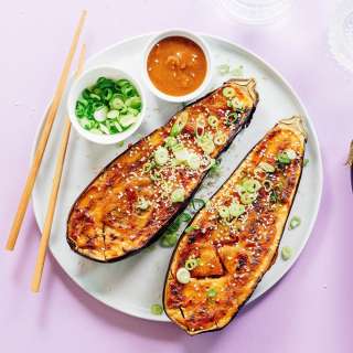 Roasted Miso Eggplant (Super Easy!)