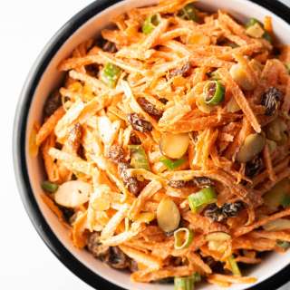 Raw Carrot Raisin Salad
