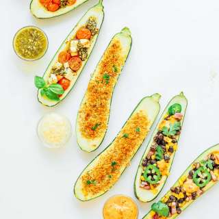 How To Make Vegetarian Stuffed Zucchini