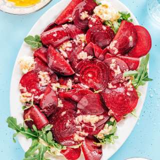 How To Make Beet Carpaccio (With Whipped Feta!)