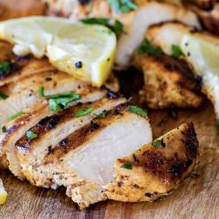 Lemon herb chicken breasts