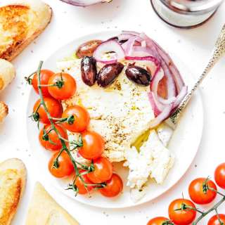 5-Minute Baked Feta Recipe (Greek Style!)