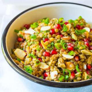 Lentil Salad with Apple Cider Vinaigrette