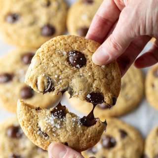 The Best EASY Chocolate Chip Cookies (No-Chill!)