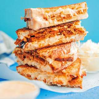 Vegetarian Reuben (With Easy Seitan Corned Beef)