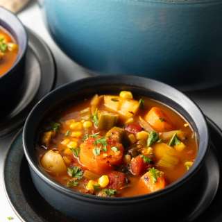 Homemade Vegetable Soup Recipe + Video