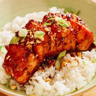 Salmon Recipe (with Soy Glaze)