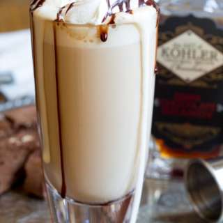 Chocolate Brandy Latte