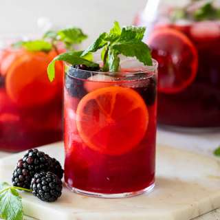 Easy Blackberry Lemonade