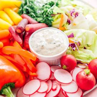 Protein-Rich Tofu Ranch Dressing (Vegan!)