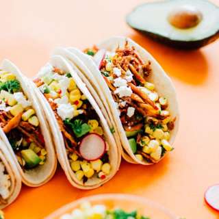 Easy Pulled Oyster Mushroom Tacos