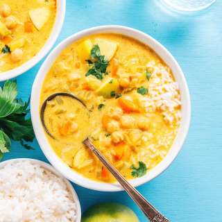Easy Chickpea Mulligatawny Soup Recipe