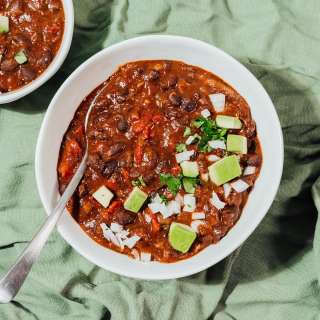 30-Minute Black Bean Chili Recipe