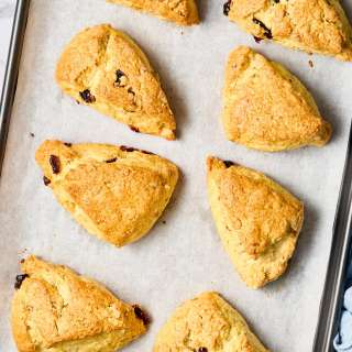 Walnut Cherry Scones Recipe