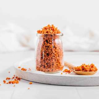 How To Make Vegan Bacon Bits (In 1 Minute!)
