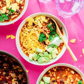 Award-Winning Vegetarian Taco Soup