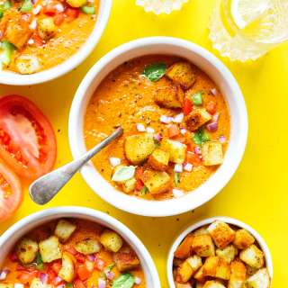 5-Minute Tomato Gazpacho Recipe