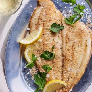 Pan Fried Sole with Lemon and Herbs