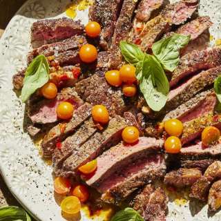 Calabrian Chili Compound Butter Steak