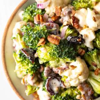Broccoli Cauliflower Salad Recipe
