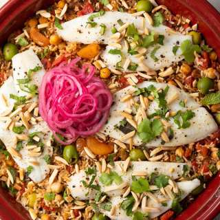 Fish and Rice Recipe (Moroccan Tagine)