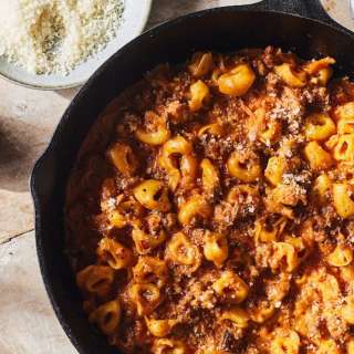 Tortellini with Sausage and Mascarpone