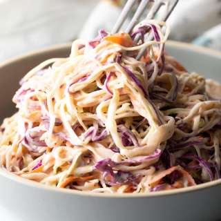 Southern Coleslaw Recipe (Best Homemade Dressing)