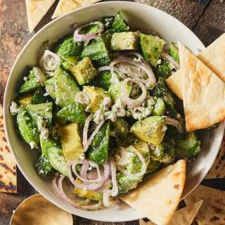 Cucumber Salad with Feta