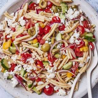Castelvetrano Greek Pasta Salad