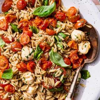 Caprese Orzo Pasta Salad