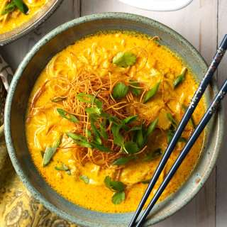 Thai Khao Soi (Coconut Curry Soup)