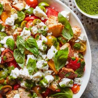 Tomato Feta Panzanella